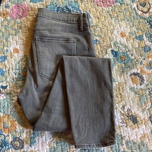 Gap Easy Leggings size 30R in stonewashed Grey 2% spandex.